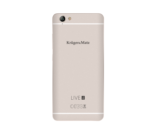 Kruger&Matz LIVE 4 2/16GB Dual SIM LTE złoty - 330315 - zdjęcie 4
